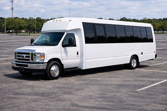 25-passenger minibus rental Los Angeles TX
