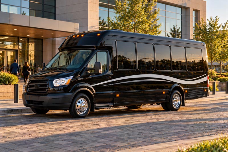 Corporate Shuttle Bus Services in Los Angeles, CA