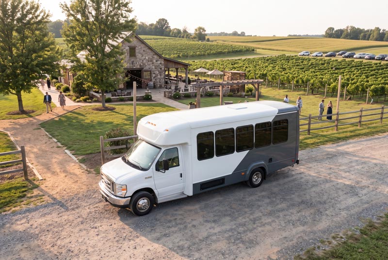Wedding Shuttle Bus Services in Los Angeles, CA